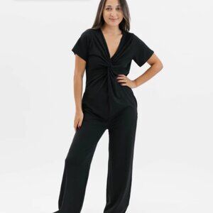 BNWT Smash + Tess Layla Twist Romper, Black, XL